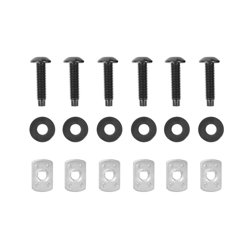 Hooke Road TJ Hardtop Bolt & Nut Replacement Kit for Jeep Wrangler TJ 97-06 - Set of 6 - Image 1